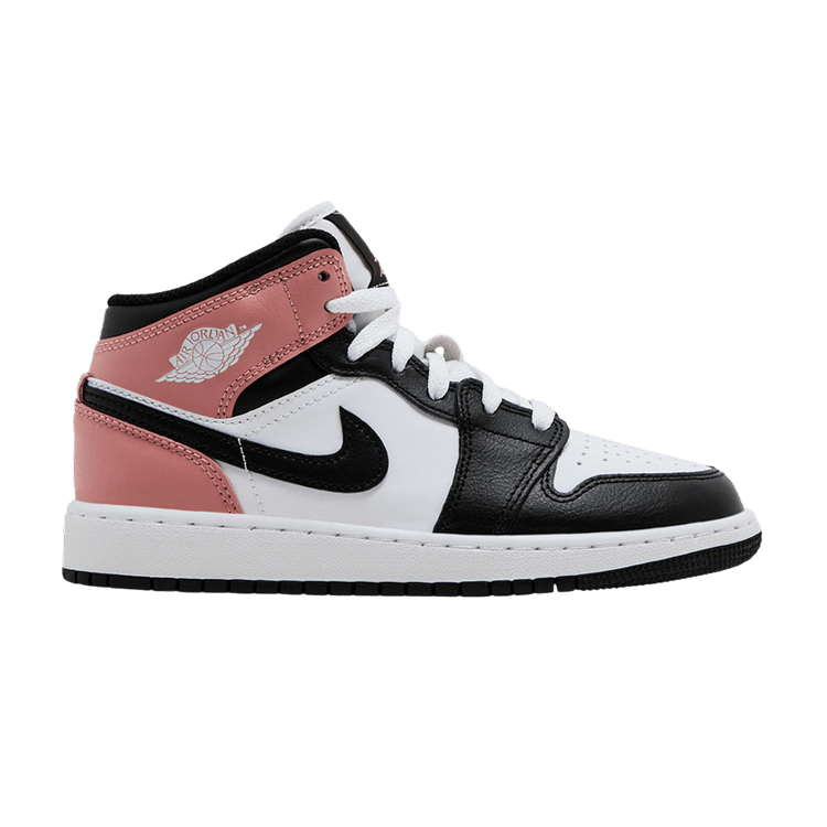 

Кроссовки Air Jordan Air Jordan 1 Mid GS 'Rust Pink', белый