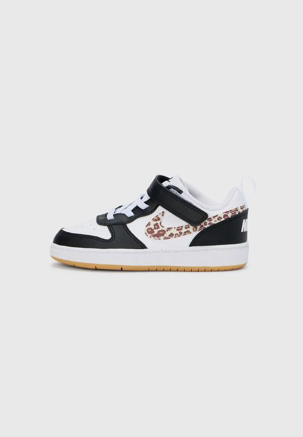 Кроссовки унисекс court borough low Nike Sportswear, Black/White/Gum/Med Brown