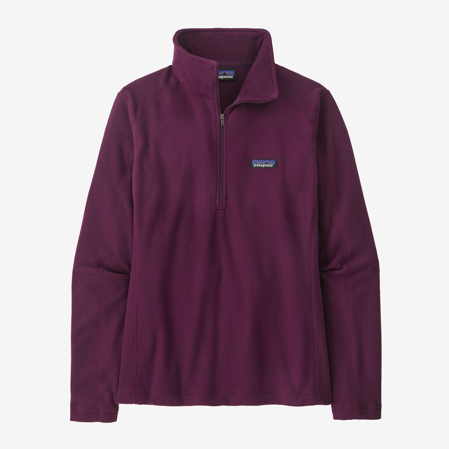 

Женский флис с молнией 1/4 размера Micro D Patagonia, цвет Night Plum