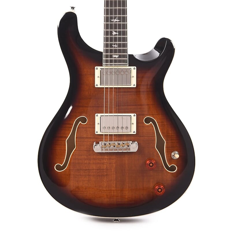 

Электрогитара PRS SE Hollowbody II Electric Guitar - Black Gold Sunburst