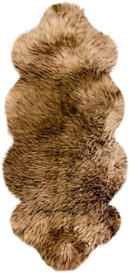 

Меховой ковер Heitmann Felle "Lambskin KK 1.5 - Premium Quality" 68х140 см, коричневый