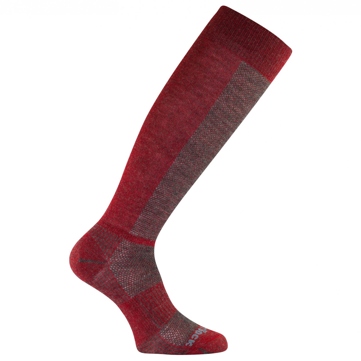 

Лыжные носки Wrightsock Merino Coolmesh II OTC, цвет Grey/Fire Red, Коричневый, Лыжные носки Wrightsock Merino Coolmesh II OTC, цвет Grey/Fire Red