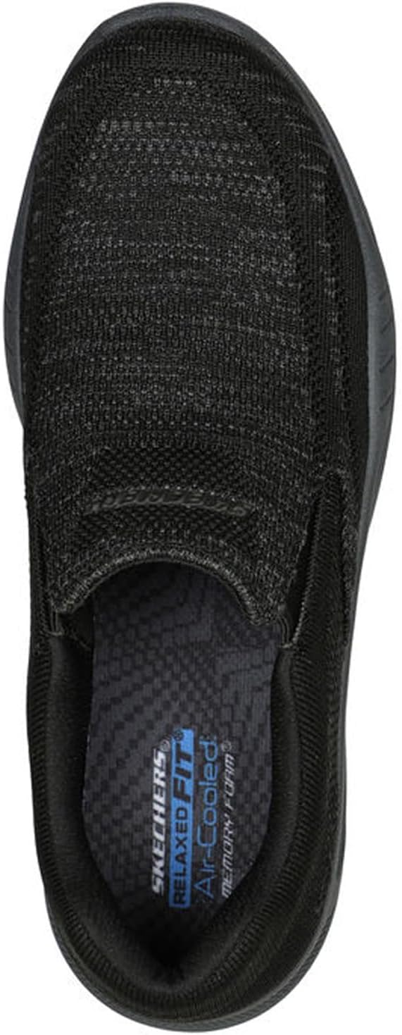Мужские кроссовки Skechers Cohagen - KNIT Walk, черный — фото 4