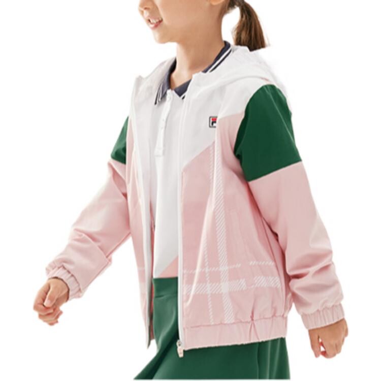 Детская куртка ФИЛА FILA, цвет Pink — фото 4