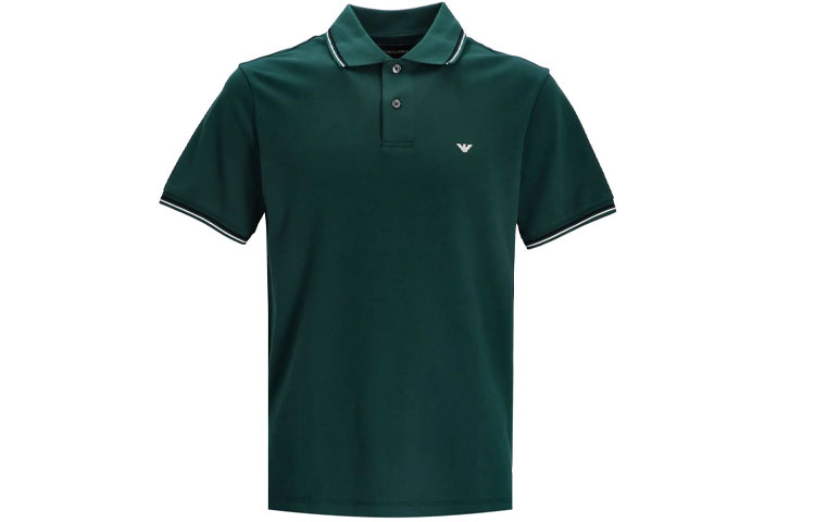 

EMPORIO ARMANI Зеленая поло мужская, Зеленый, EMPORIO ARMANI Зеленая поло мужская