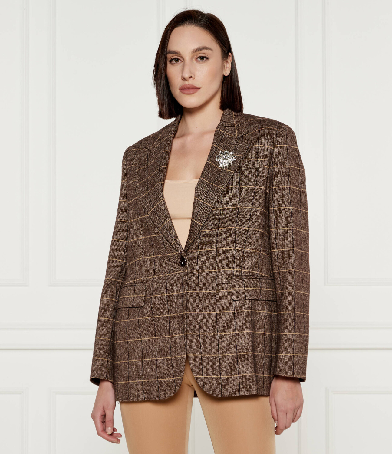 

Куртка Liu Jo elegante Regular Fit, коричневый