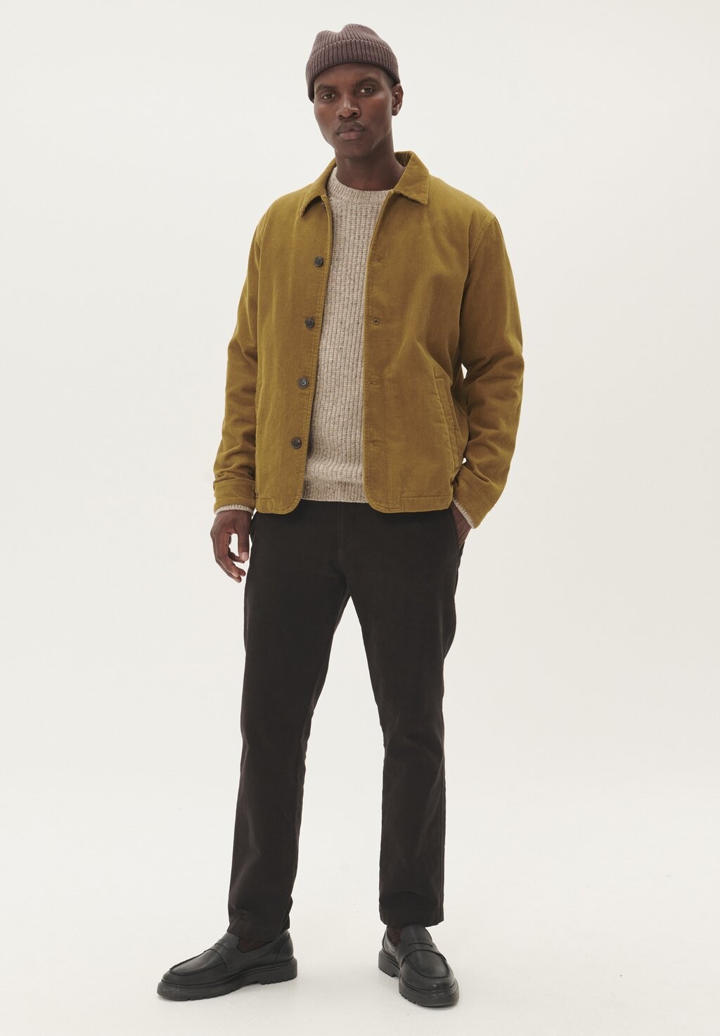 

Легкая куртка MASHAY P HERITAGE CORDUROY OVERSHIRT Matinique, бронза