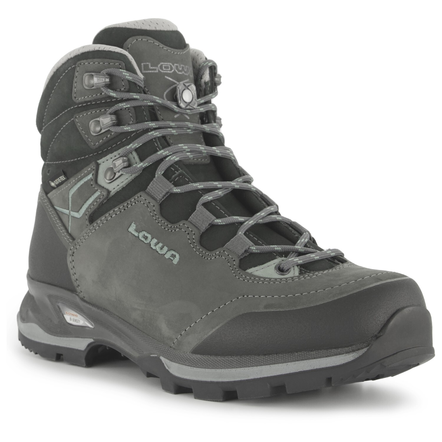 Женские ботинки Lowa Lady Light GTX из прочной кожи, синий/серый — фото 2