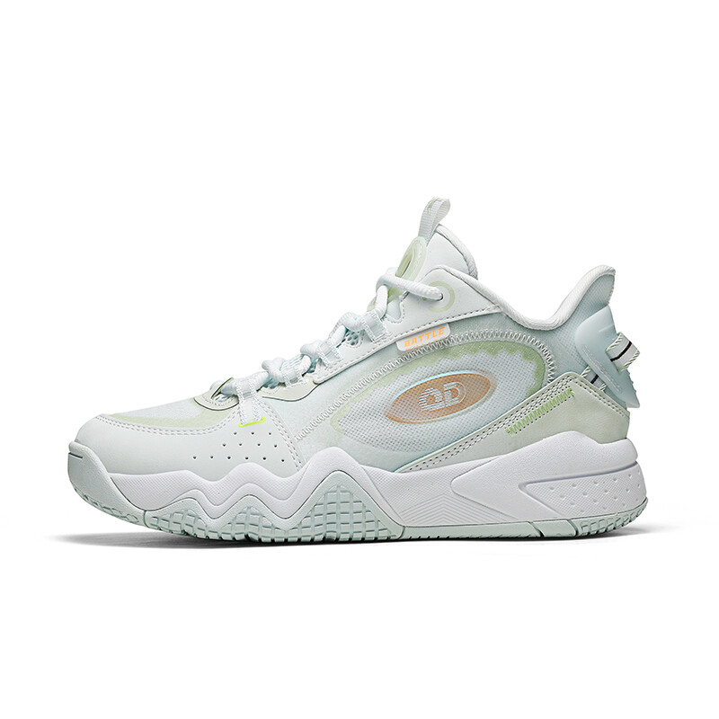 

Баскетбольные кроссовки Basketball Shoes Women's Mid-Top White/Green Qiaodan