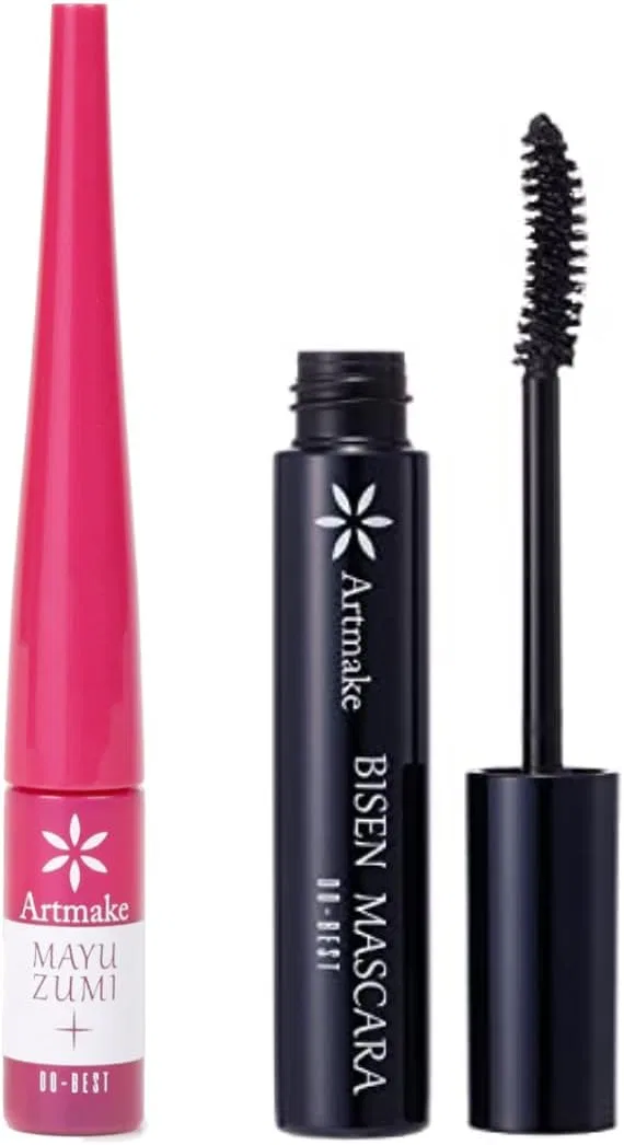 Набор для макияжа Eyebrow Ink Plus & Bifi Mascara Neo Art Make коричневый, черный — фото 2