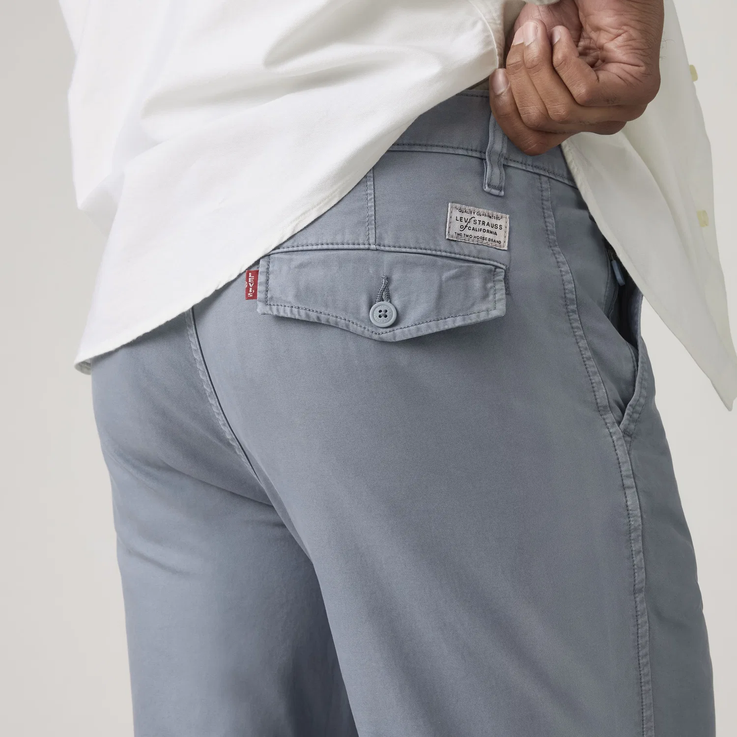 Мужские брюки Xx Chino Authentic Relaxed Lightweight Levi's, Blue — фото 2