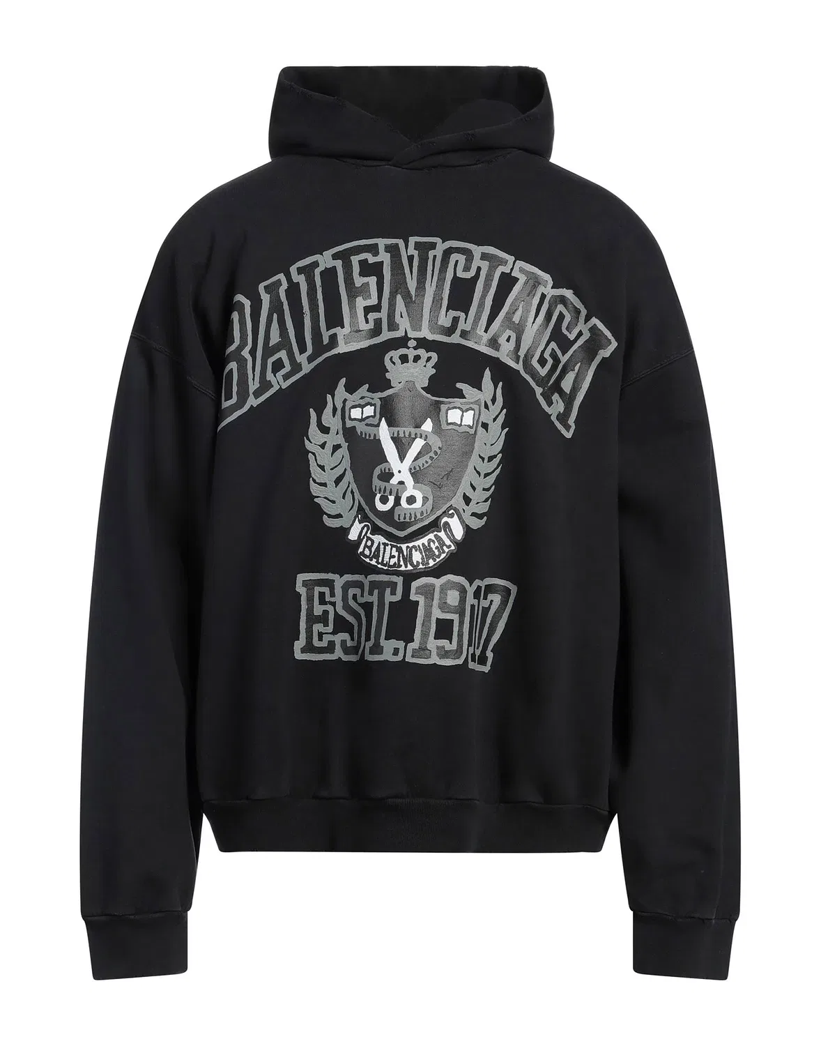 Свитшот с принтом Balenciaga Black