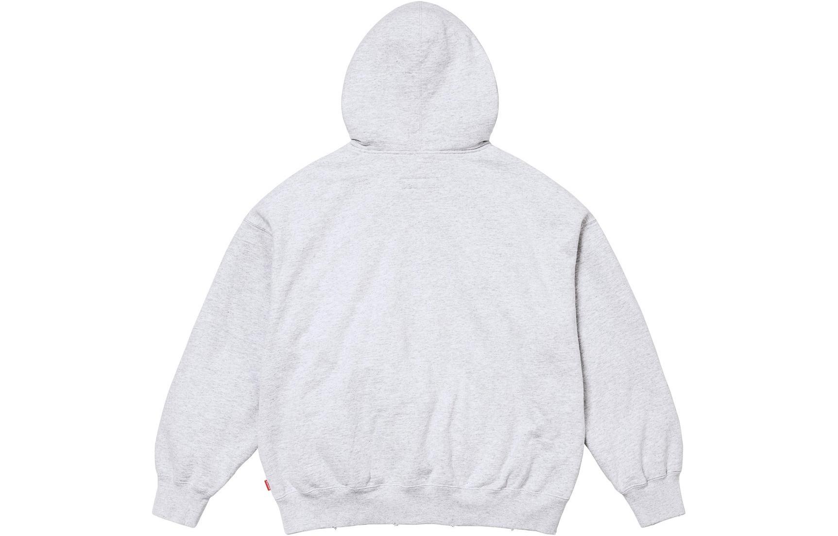 MM6 Maison Margiela Толстовка с капюшоном на молнии Supreme, Темно-зеленый/Темно-зеленый — фото 3