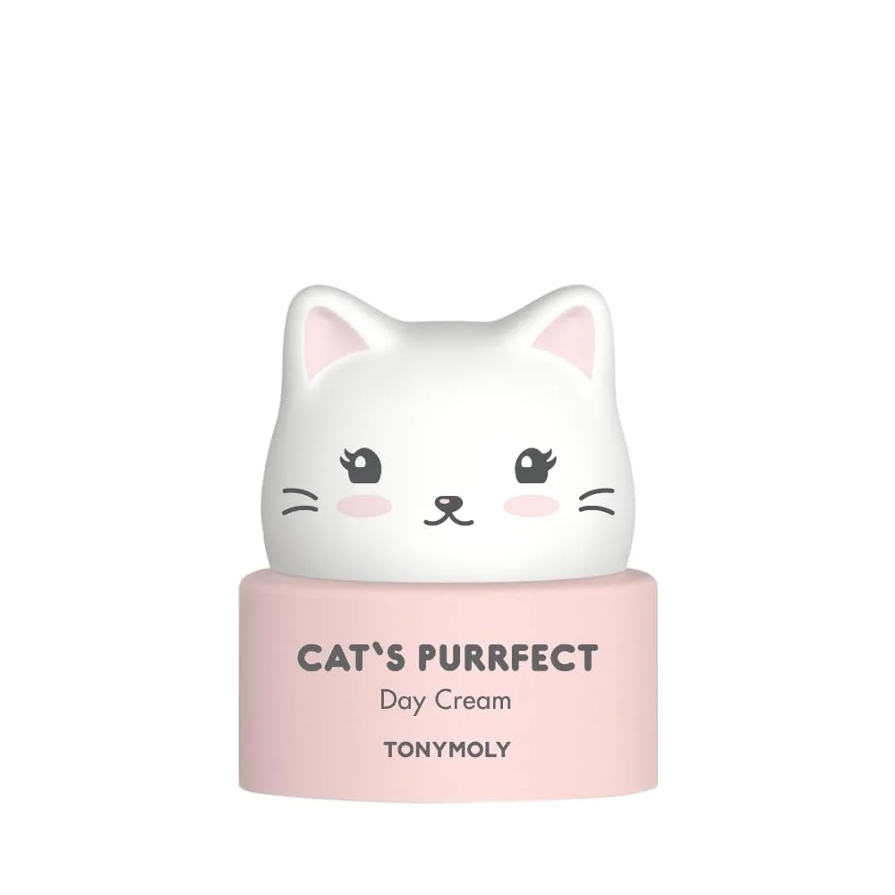 Крем для лица TONYMOLY — Дневной Cat's Purrfect, легкий, увлажняющий, успокаивающий , смягчает и увлажняет кожу, 50 г