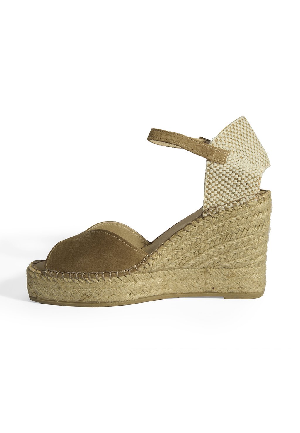 Босоножки на танкетке High heeled sandals Desa, бежевый