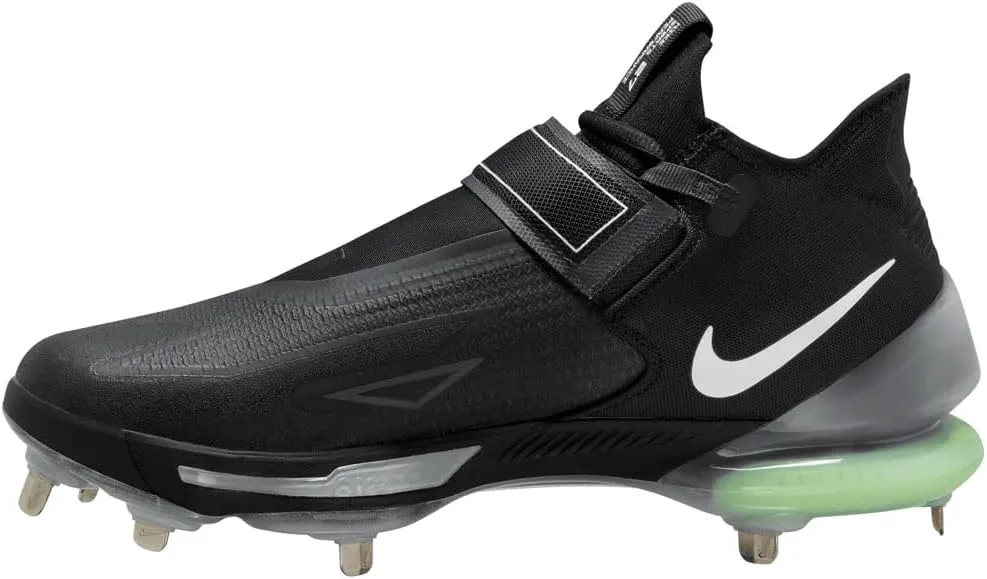 Мужские бейсбольные бутсы Nike Force Zoom Trout 8 Elite с металлическими шипами, черный/серый — фото 3