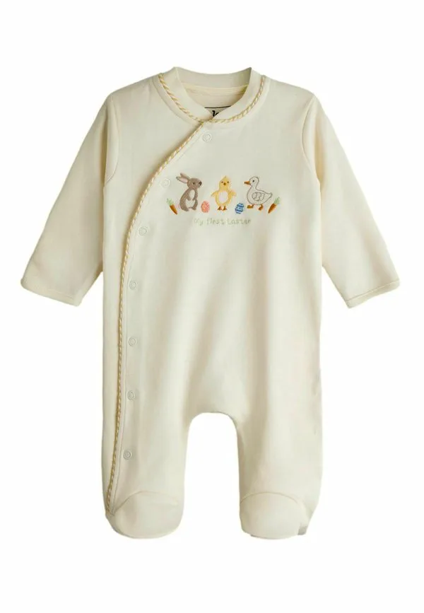 Спальный комбинезон стандартного кроя Jojo Maman Bébé, White