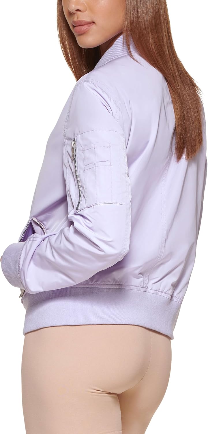Женская куртка-бомбер Levi's Melanie Newport (стандартный и большой размер), Violet — фото 4