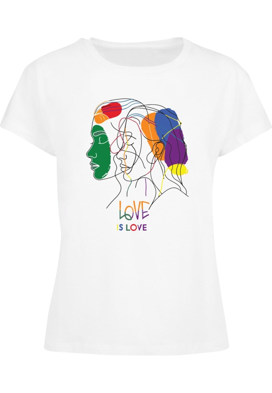 

Футболка Merchcode Shirt Love Is Love, белый