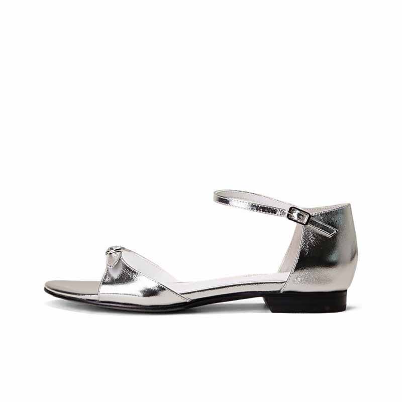 SHOEMAKER QUEEN Женские сандалии на одной застежке черные, цвет Black — фото 3
