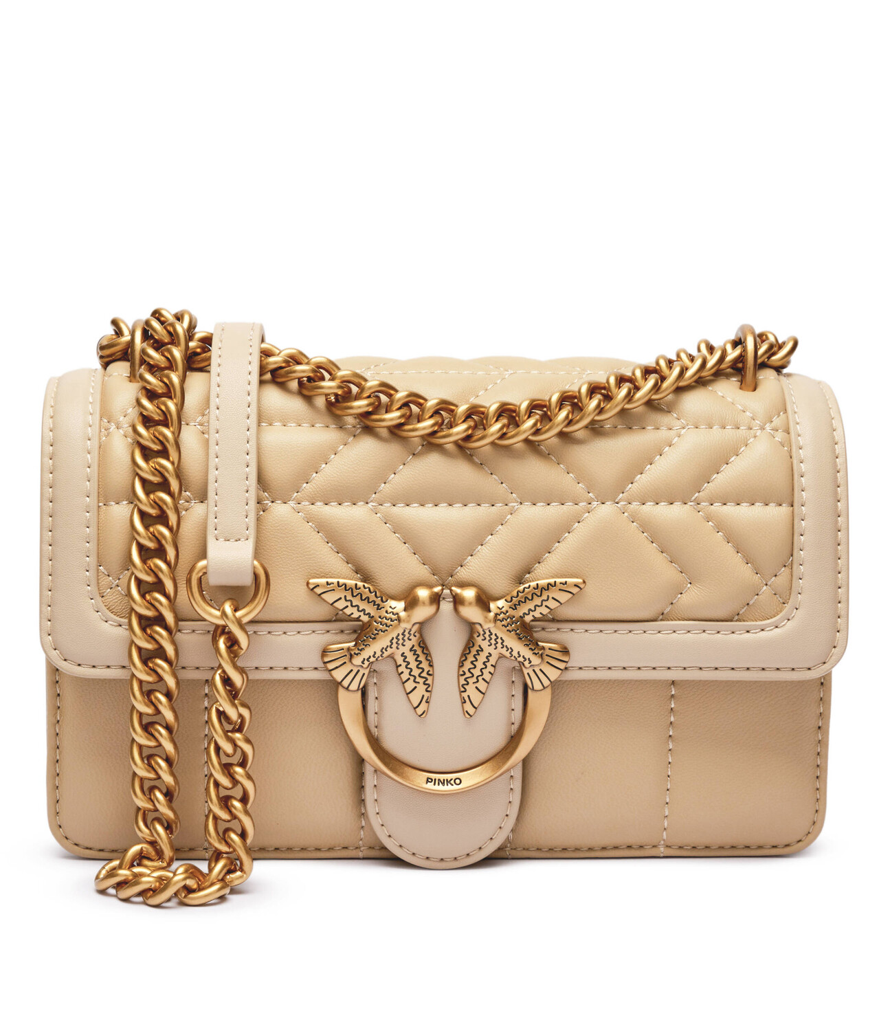 

Сумка через плечо Pinko LOVE ONE MINI DC, бежевый
