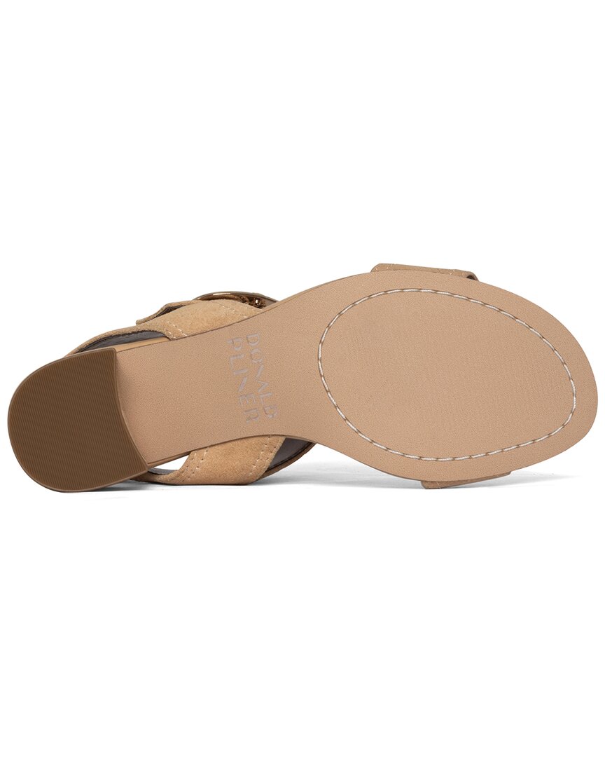 Donald Pliner Neve Leather Sandal, бежевый — фото 4