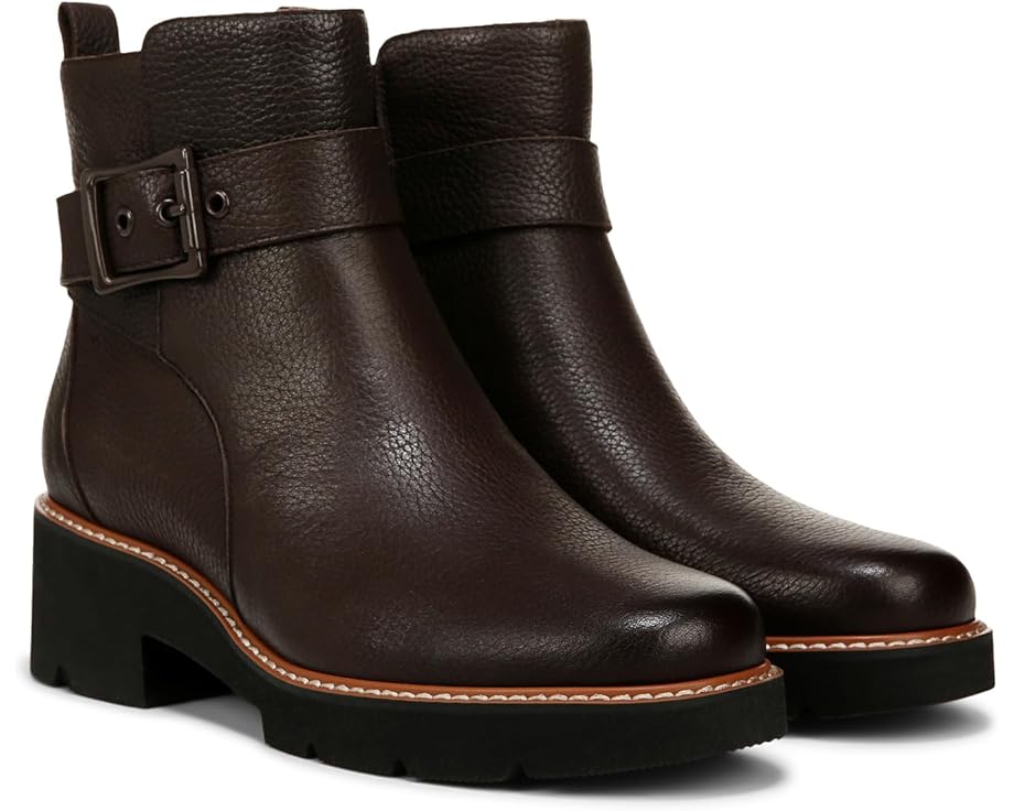 

Ботинки Naturalizer Darry Strap Bootie - Water Repellent, цвет Coffee Bean Brown Leather