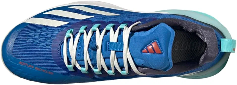 Кроссовки теннисные Adidas Adizero Cybersonic, синий — фото 4