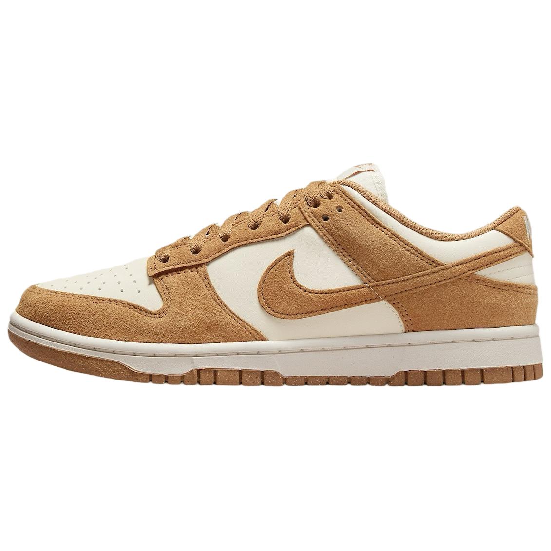 

Кроссовки Nike Dunk Skateboarding Shoes Unisex Low-top Brown, хаки