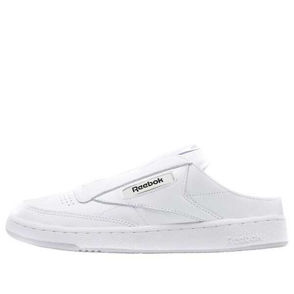 

Кроссовки beams x club c laceless mule 'white cold grey' Reebok, белый