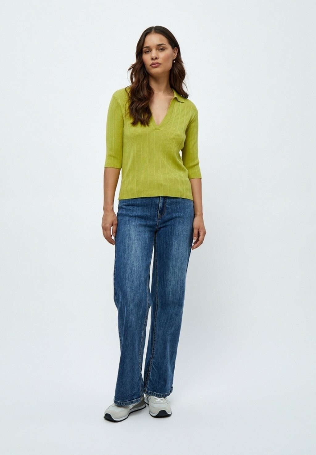 

Рубашка поло DEANNE 2/4 SLEEVE POLO PULLOVER. Desires, зеленый