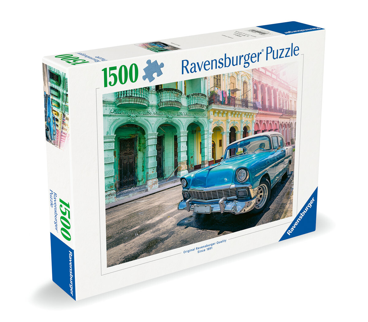 

2D пазл: Машины Кубы 1500 деталей Ravensburger