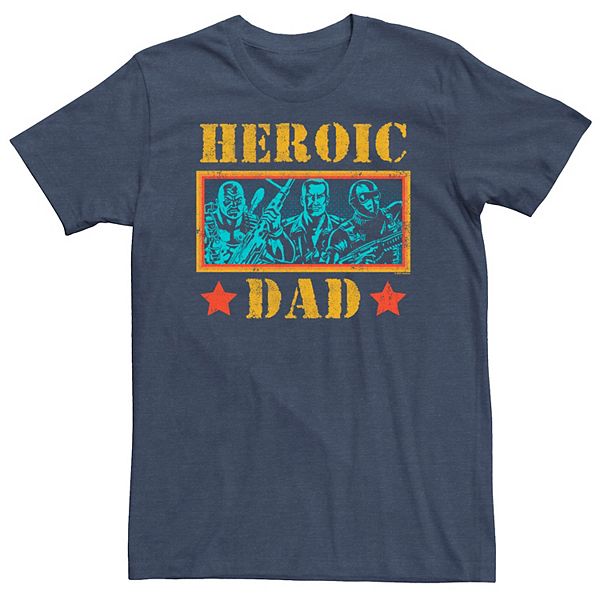 

Футболка Big & Tall GI Joe Heroic Dad Licensed Character