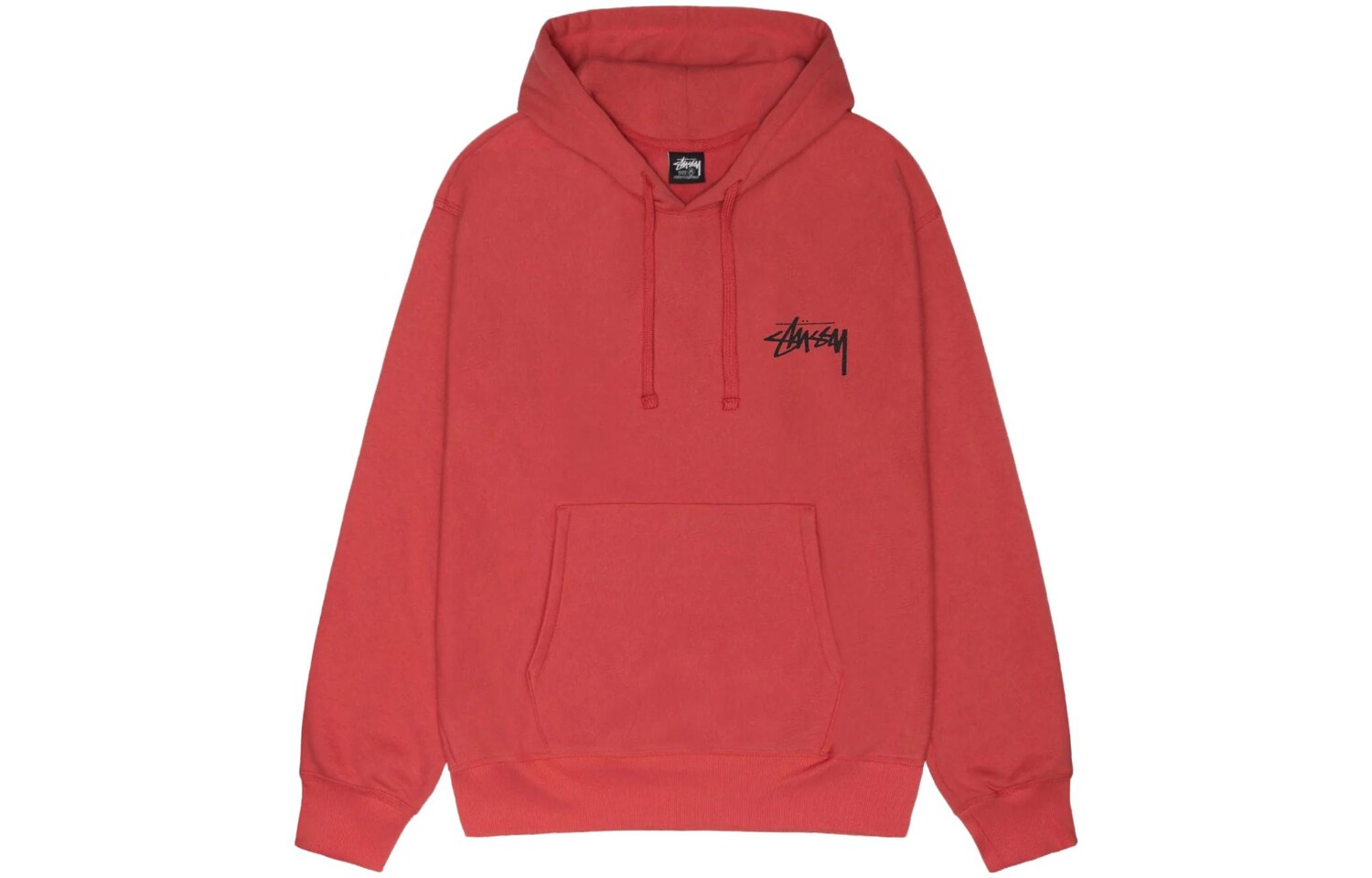 SS23 Летняя серия Толстовка Унисекс Stussy, красный — фото 2