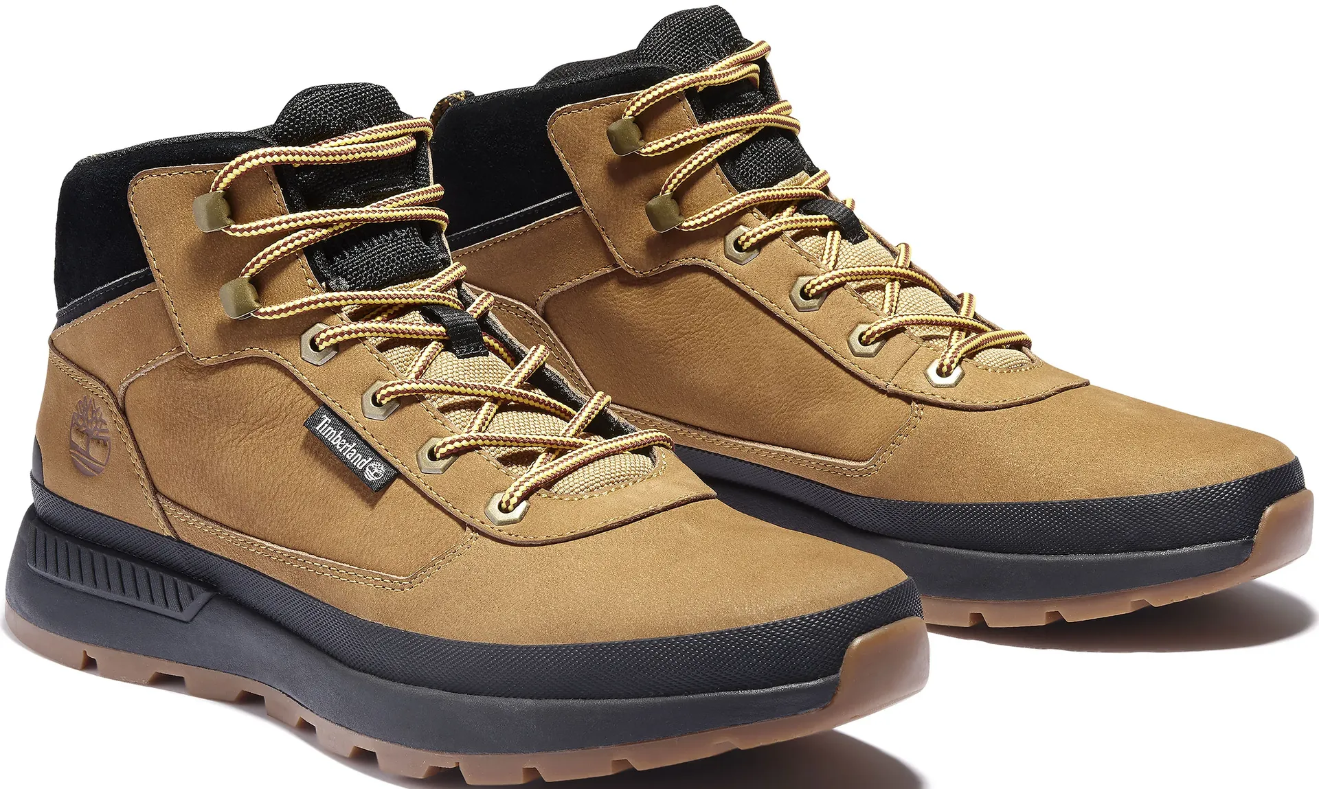 Мужские ботинки Timberland FIELD TREKKER на шнуровке, горчичный — фото 2