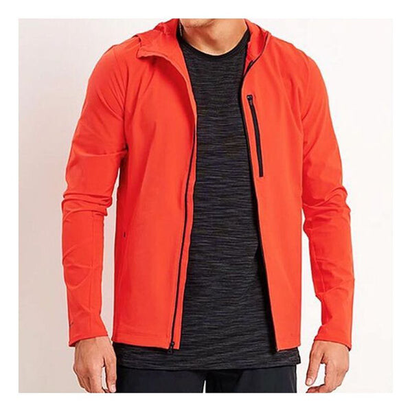 

Толстовка men's running sports hooded quick dry waterproof jacket orange Under Armour, оранжевый