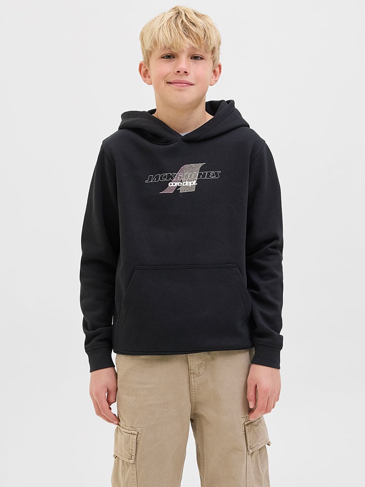 

JACK & JONES Junior Худи "Animal" черного цвета