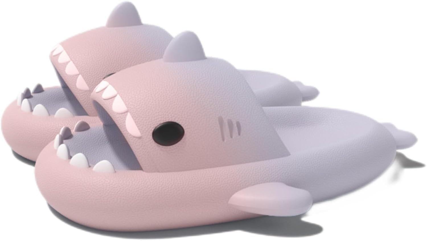 

Шлепанцы с акулой для женщин и мужчин, шлепанцы Cloud Shark, противоскользящие шлепанцы с открытым носком, супер мягкие шлепанцы с открытым носком для душа Generic, фиолетовый