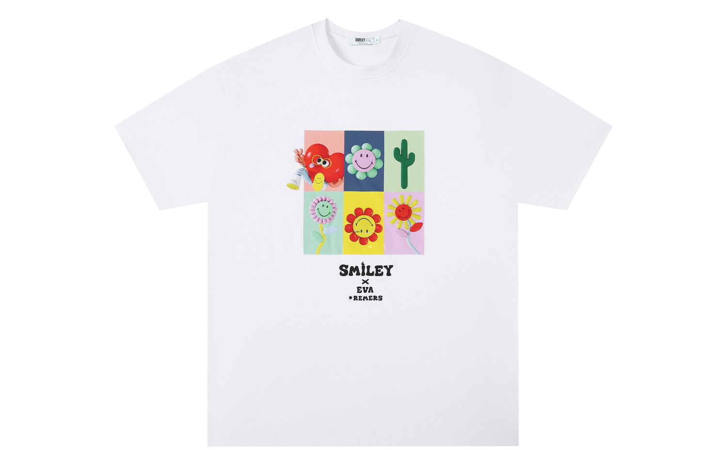 

Футболка унисекс Smiley, цвет Apricot