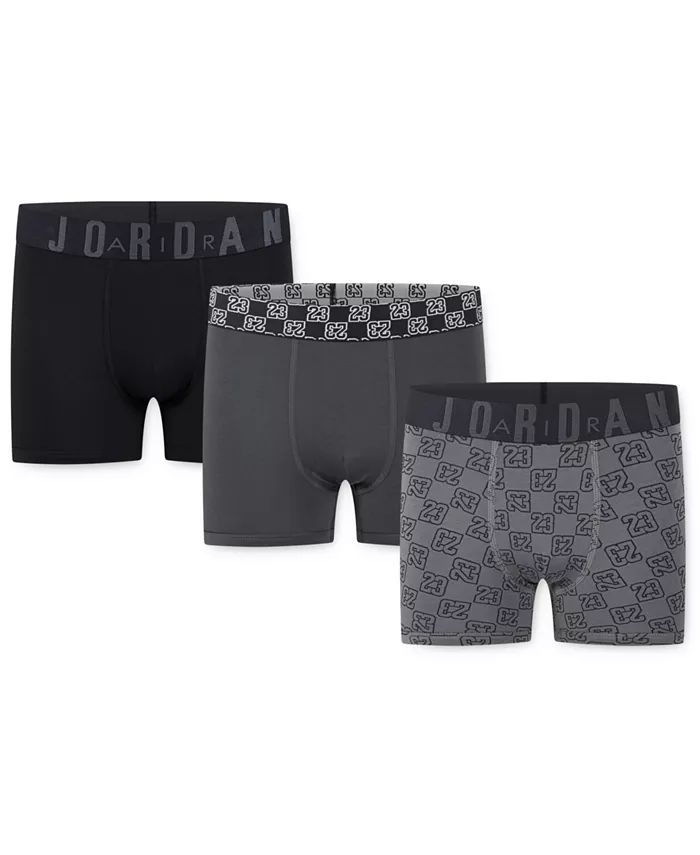 

Боксеры Big Boys 23 Monogram, 3 шт Jordan, черный