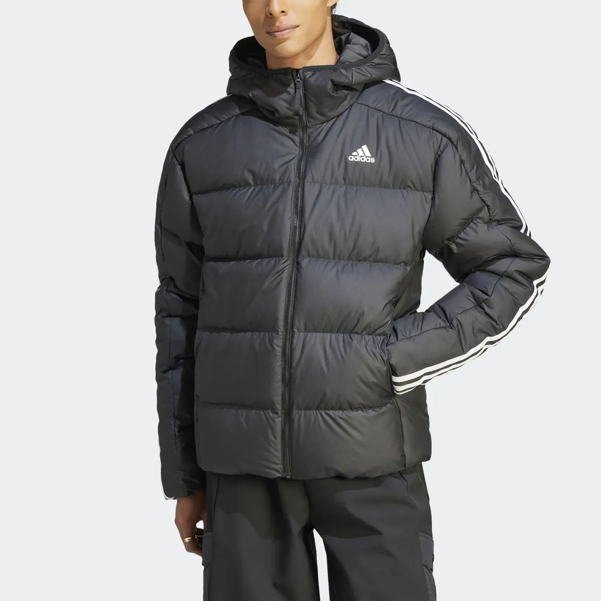 

Adidas Спортивная куртка для активного отдыха "ESS 3S MID D J" Adidas Sportswear, черный