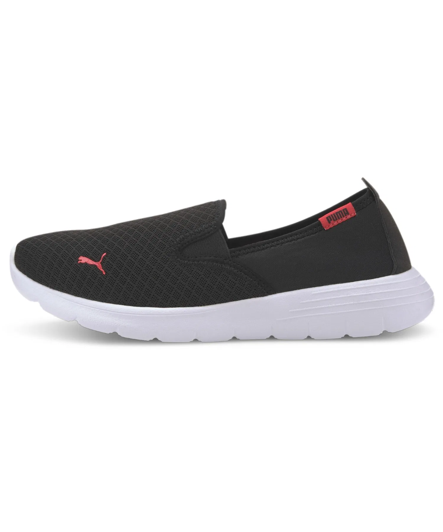 Унисекс кроссовки Flex Renew SlipOn PUMA чёрные с розовым