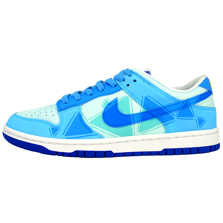 

Кроссовки Nike Dunk Skateboarding Shoes Men Low-top Blue/Green, зеленый