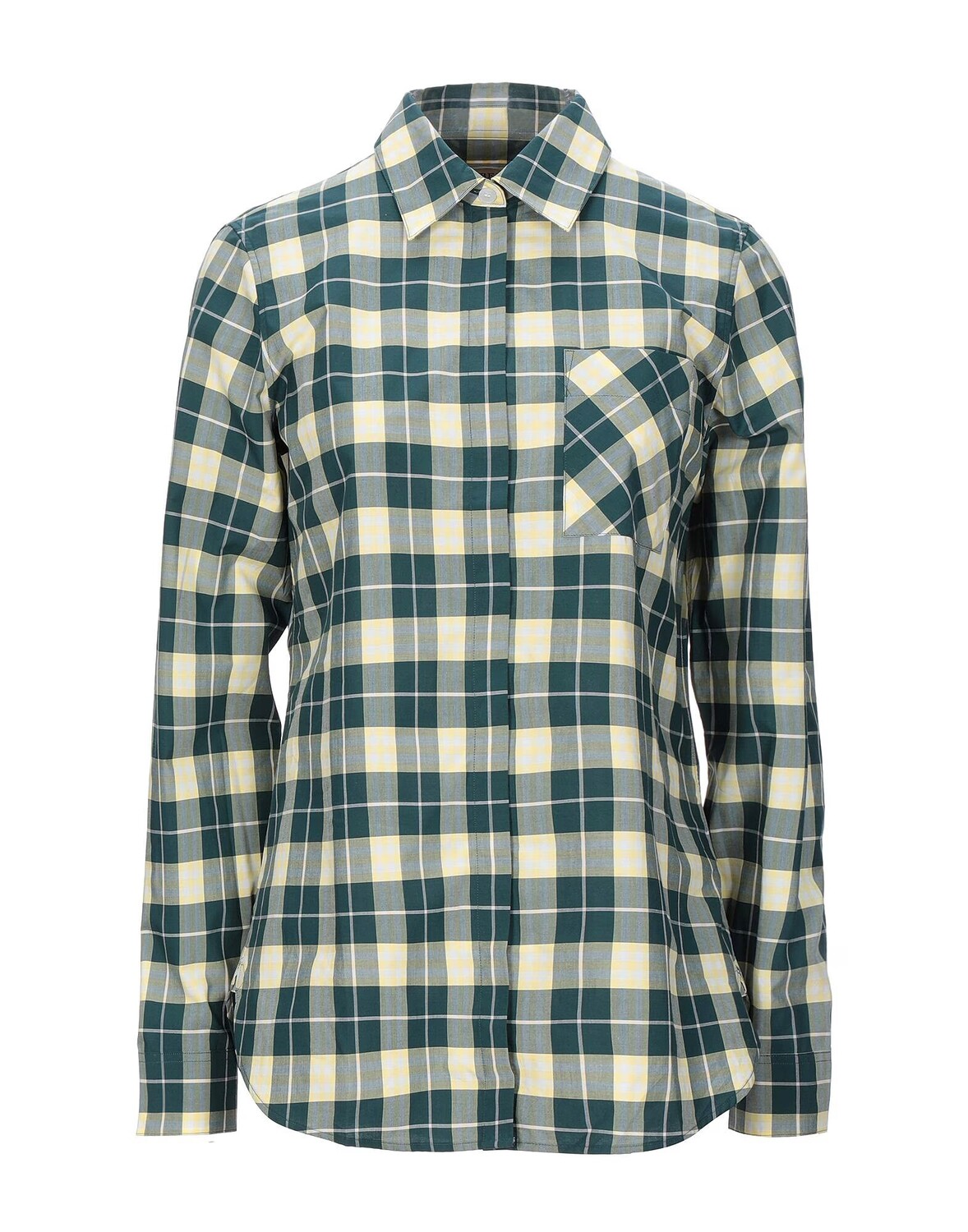 

Рубашка Burberry, зеленый