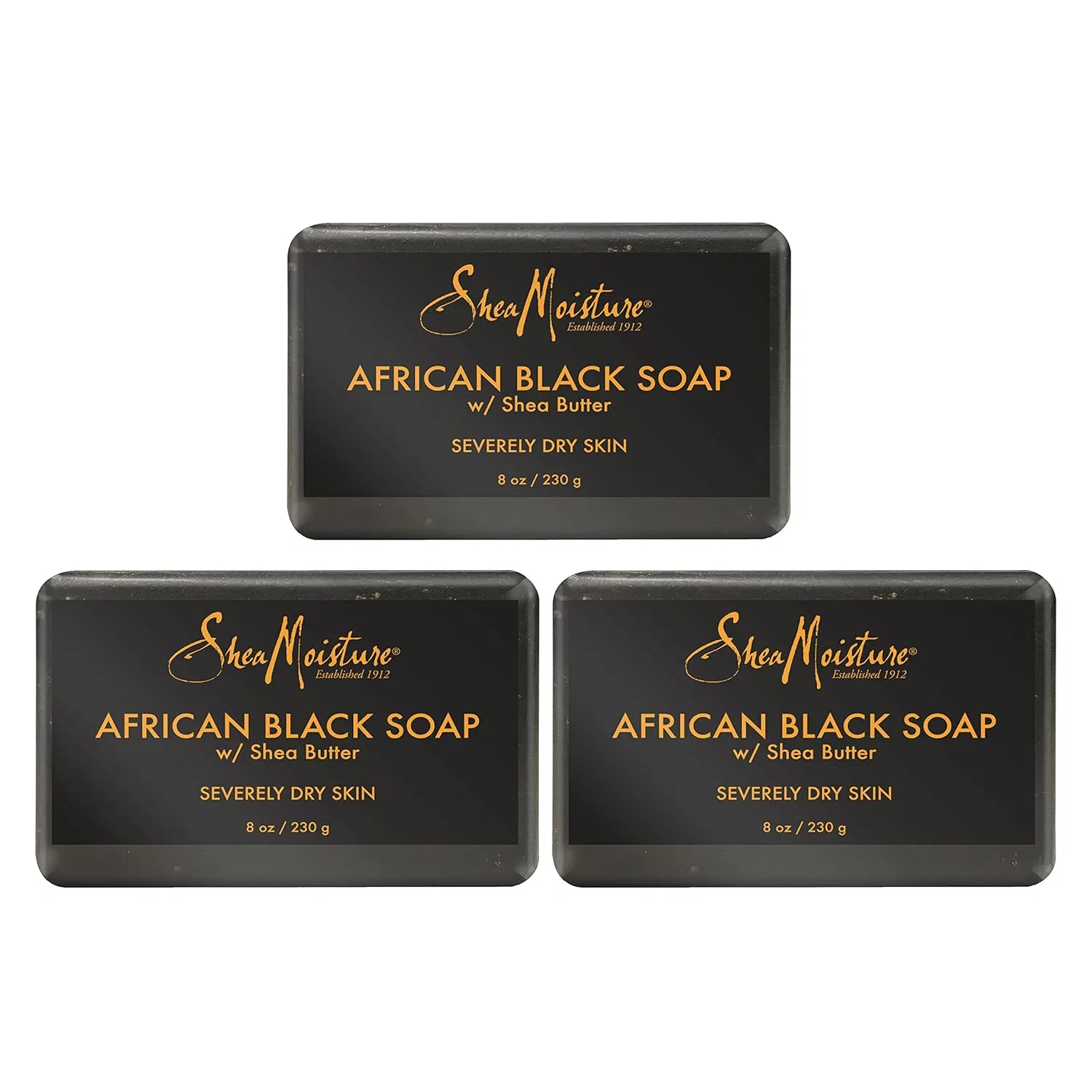 Набор органического африканского черного мыла с маслом ши от Shea Moisture Shea Moisture, Organic African Black