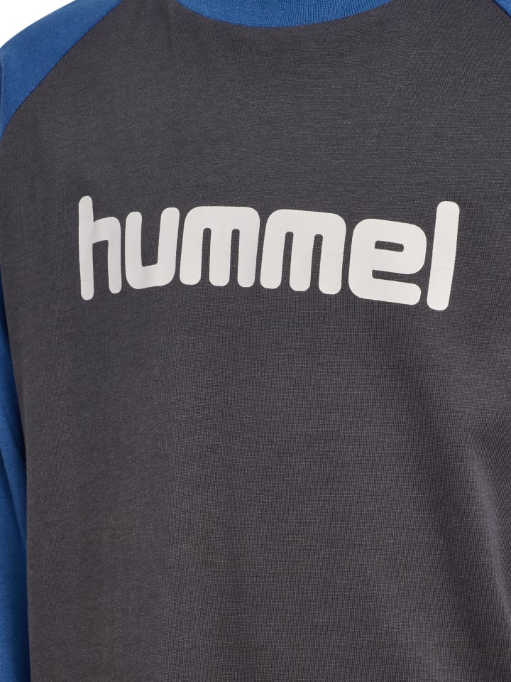 Hummel Детская футболка с логотипом Hmljr, цвет черный — фото 3