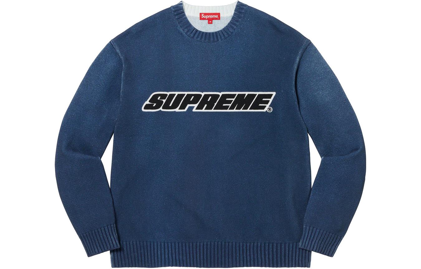 

Мужской свитер Supreme, синий