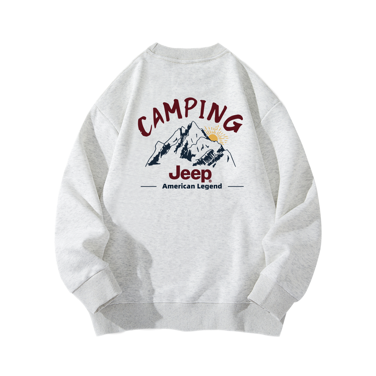 

Унисекс худи Jeep, ворсистый серый микс (с флисовой подкладкой)