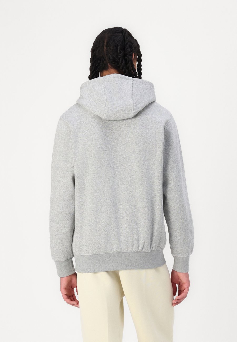 Толстовка Nike Sportswear CLUB , Dark Grey Heather Light Smoke Grey White/Grey — фото 3