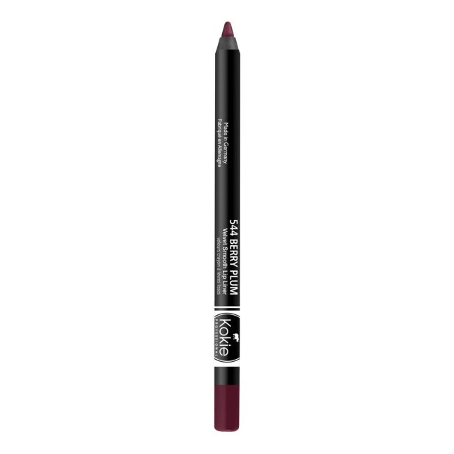 

Бархатистый гладкий карандаш для губ Kokie, цвет berry plum, 1,2 гр